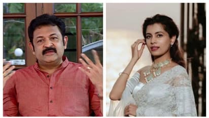 Collage of Actor Krishnakumar, Diya Krishna (File Pic)