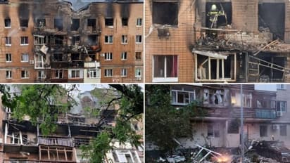 Russian drone attack and missile blitz on Ukraine