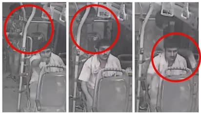 man stealing bus conductors phone