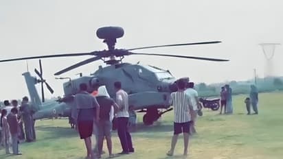 IAF Apache makes emergency landing in Punjab's Pathankot
