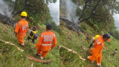Kedarnath Helicopter Crash: NDRF rescue