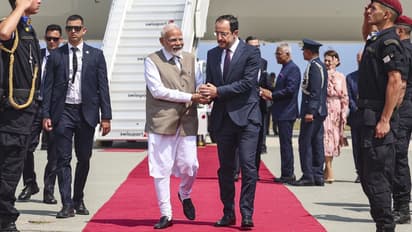 PM Modi in cyprus