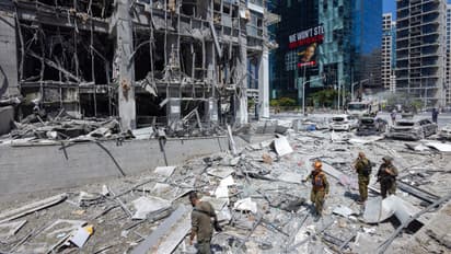 Iran's ballistic missiles hit Ramat Gan city of Israel