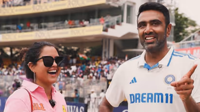 R Ashwin and wife Prithi Narayanan