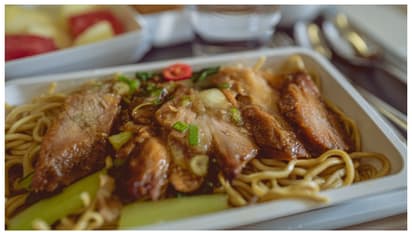 Singapore Airlines food