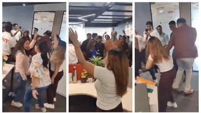 Air India SATS executives dancing at office party days after Ahmedabad plane crash