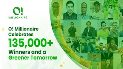 O! Millionaire Celebrates 135,000+ Winners and a Greener Tomorrow.