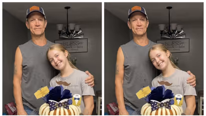 10 year old girl rescued her father