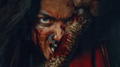 Rashmika Mandanna starring Mysaa first look poster