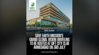 Sandeep Choudhary to Unveil Global Roadmap for 30 Billion Trees at Landmark Save Earth Mission Event in Ahmedabad