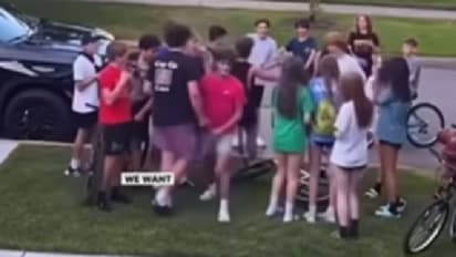 American kids protest