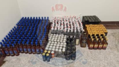 liquor seized in oman