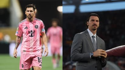 Messi and Zlatan