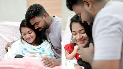 arya anil and husband welcome their first child