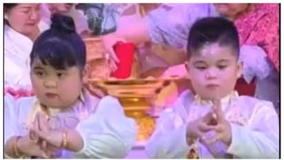 4 year Old Thai Twins Marry Each Other