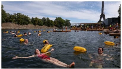 France has allowed people to swim in the Seine River