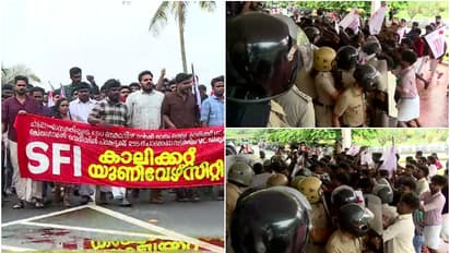 sfi protest calicut