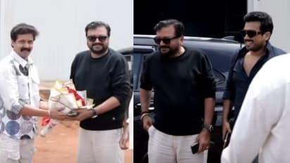 jayaram and kalidas jayaram at ashakal ayiram movie location video