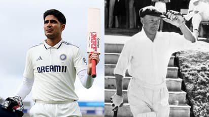 Shubman Gill and Don Bradman