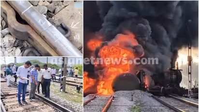 train fire thamilnadu 