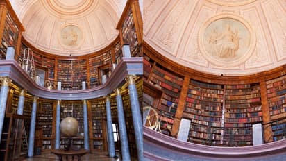 Benedictine monastery library