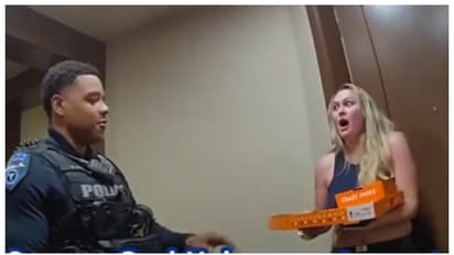 police delivery pizza after arresting delivery agent