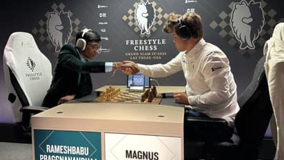 Praggnanandhaa-Magnus Carlsen