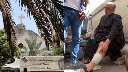 Holy Family Church in eastern Gaza