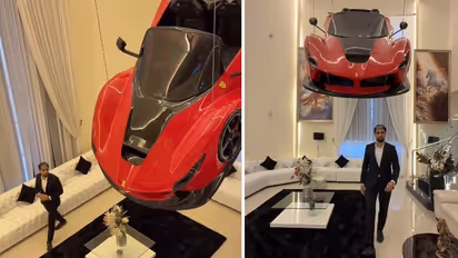 Dubai Ferrari Chandelier