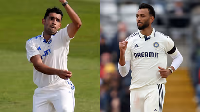 Anshul Kamboj and Prasidh Krishna