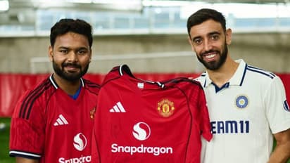 Rishabh Pant and Bruno Fernandes