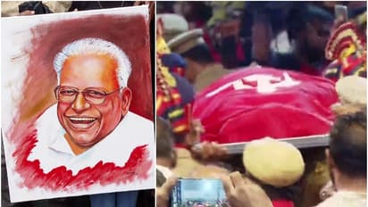 VS achuthanandan Funeral live