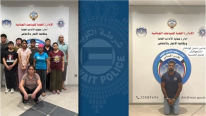 people arrested in kuwait