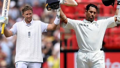 Joe Root and Sachin Tendulkar