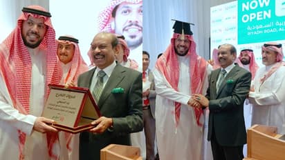 m a yusuff ali honors the saudi national