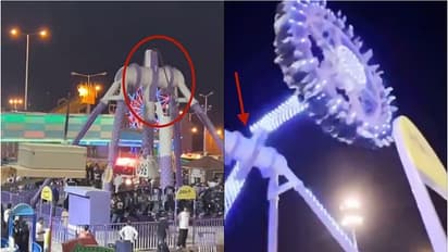 ride snapping in half with riders onboard