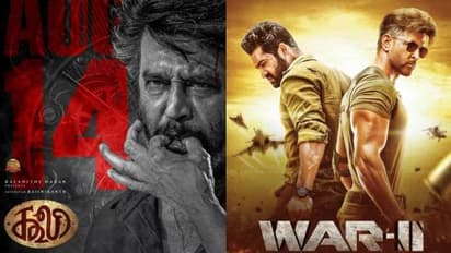 NTR vs Rajinikanth War 2 and Coolie set for August 14