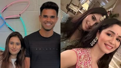 Arjun Tendulkar and Saaniya Chandok