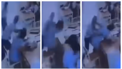 Thai Student Brutally Beats His Female Teacher