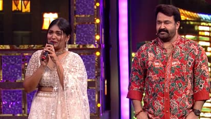 RJ Bincy and Mohanlal