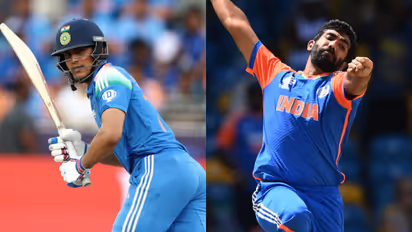 Shubman Gill and Jasprit Bumrah