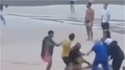 kuwaiti tourists attacked lifeguards on thailand