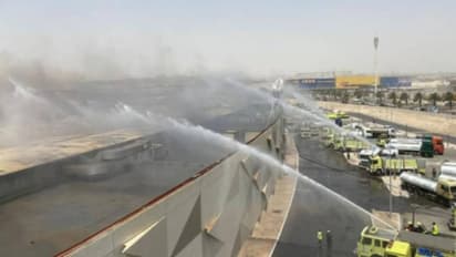 dhahran mall fire