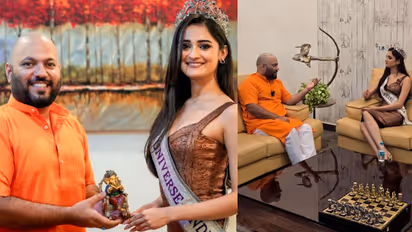 Miss Universe India 2025 Meets Dr. Manu Singh for a Talk on Mind and Planet