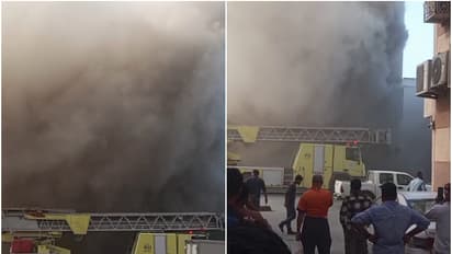 massive fire at dammam