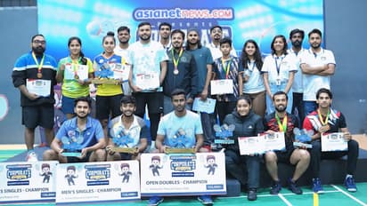 Corporate Badminton League Wraps Up: Awards ₹1.2 Lakh in Prizes