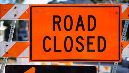 road closure