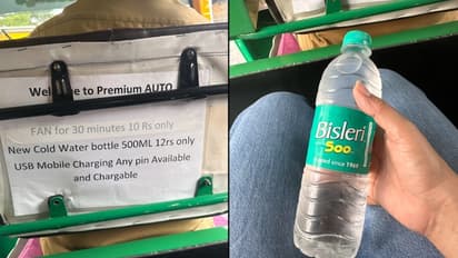 Viral Photo Shows Auto Charging for Fan, Water, Mobile Charging