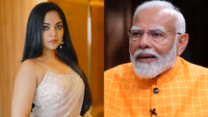 Ahana Krishna and Modi