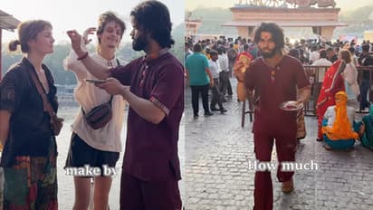 Rishikesh Man Earns Rs 2,350 In Just 3 Hours Applying Tilak At Ganga Aarti, Video Goes Viral (WATCH)